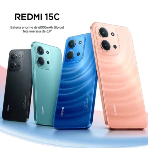 Celular Xiaomi Redmi 15C Dual SIM de 256GB 8GB RAM ORIGINAL