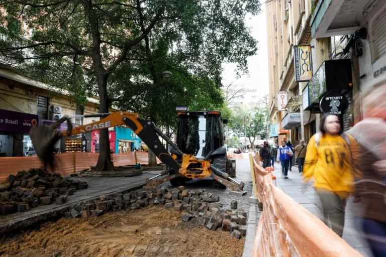 Obras de revitalização do centro histórico começam na próxima segunda-feira